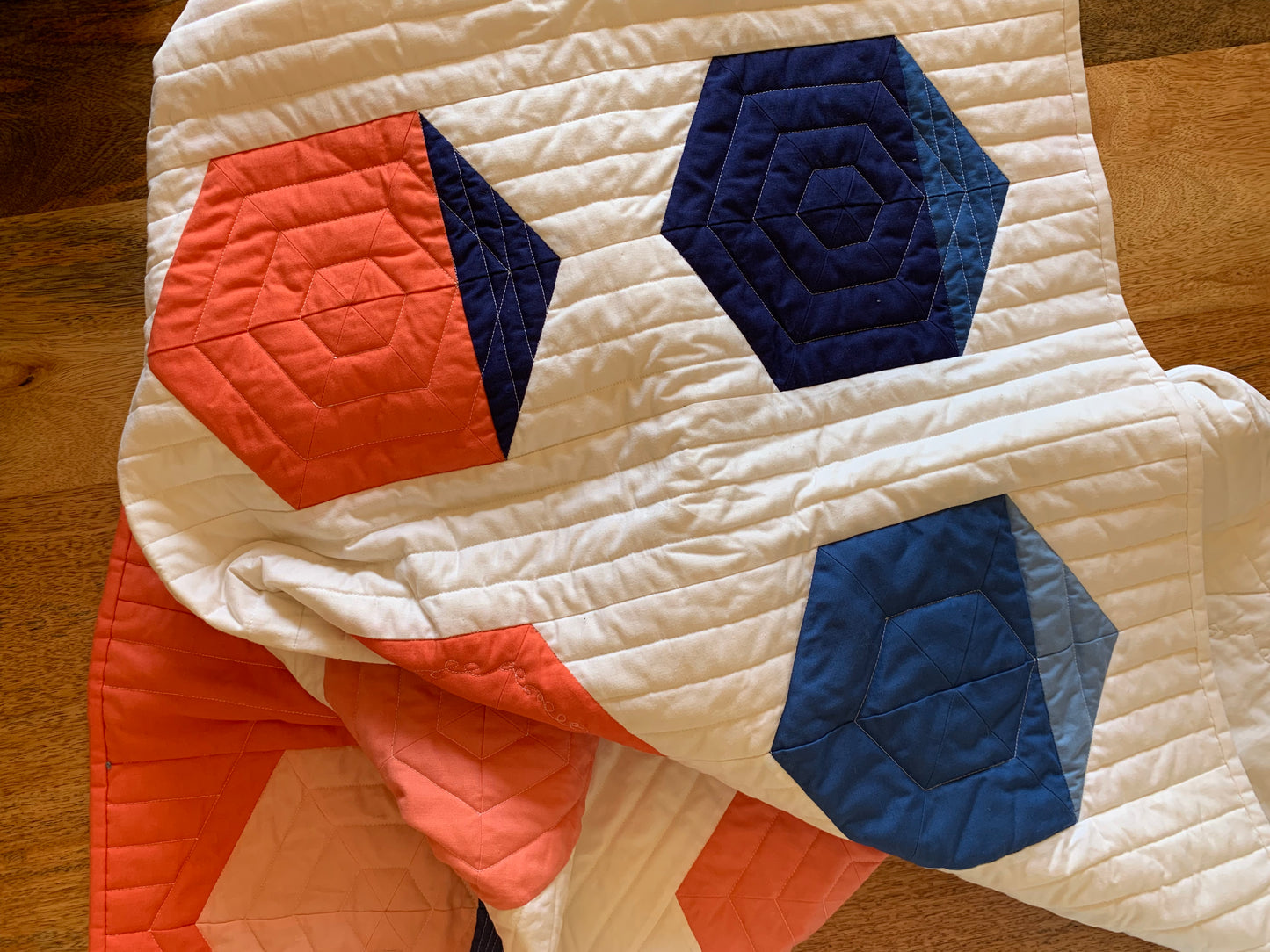 Better Together Quilt Pattern — Hexagon Lap Quilt