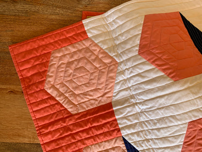 Better Together Quilt Pattern — Hexagon Lap Quilt