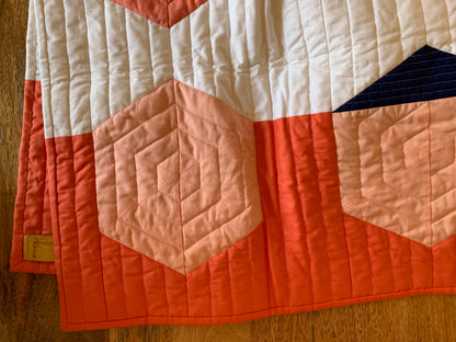 Better Together Quilt Pattern — Hexagon Lap Quilt