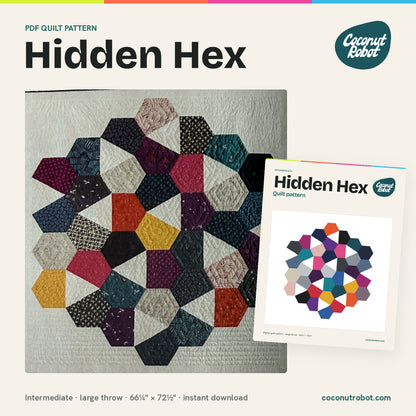 Hidden Hex Quilt Pattern