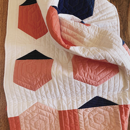 Better Together Quilt Pattern — Hexagon Lap Quilt